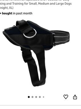 Black Dog Harness XL